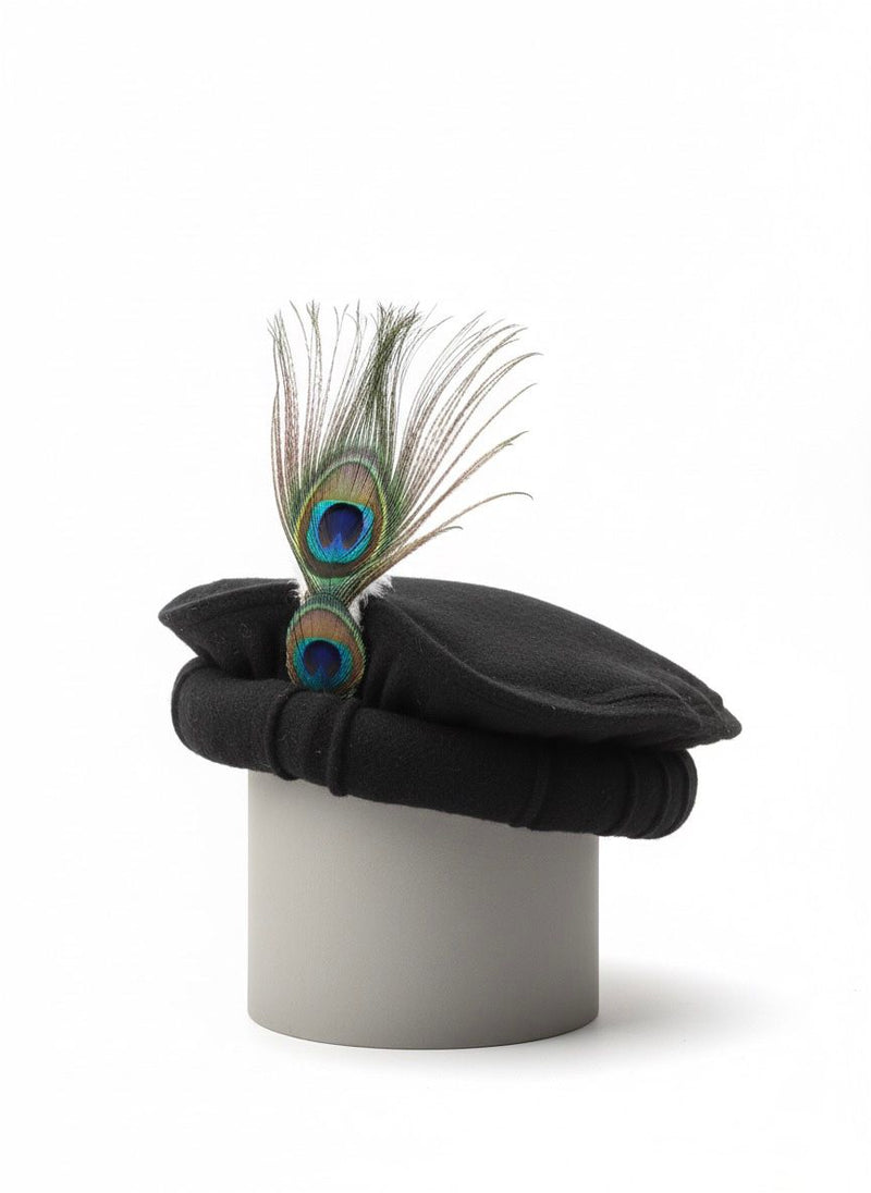 Black Chitrali Cap